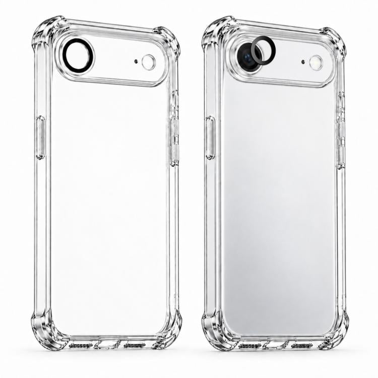 XDcase Four-corner Shockproof TPU Phone Case with Lens Film, For iPhone 18 Pro, For iPhone 18 Pro Max, For iPhone 17e / 16e, For iPhone 17 Pro Max, For iPhone 17 Pro, For iPhone 17, For iPhone Air, For iPhone 16 Pro Max, For iPhone 16 Pro, For iPhone 1...