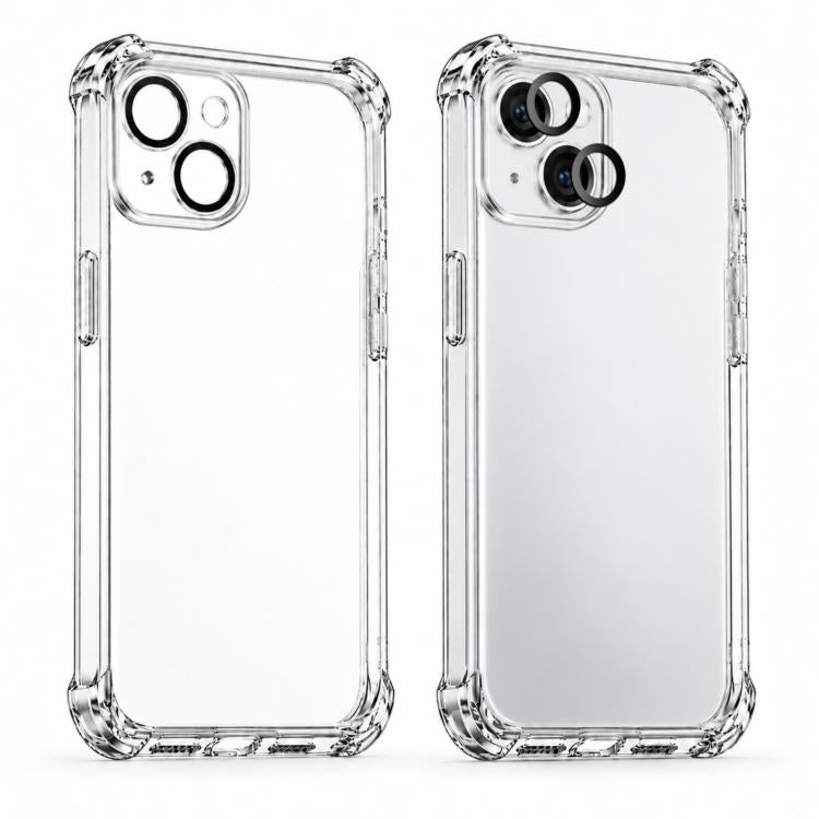 XDcase Four-corner Shockproof TPU Phone Case with Lens Film, For iPhone 18 Pro, For iPhone 18 Pro Max, For iPhone 17e / 16e, For iPhone 17 Pro Max, For iPhone 17 Pro, For iPhone 17, For iPhone Air, For iPhone 16 Pro Max, For iPhone 16 Pro, For iPhone 1...
