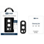 XDcase Frosted Armor Metal + Tempered Glass Camera Lens Film, For iPhone Duo
