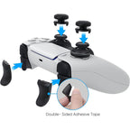 XDcase 8-in-1 Set For PS5 Controller L2/R2 Triggers Extenders & D-pad Caps & Thumb Grips
