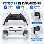 XDcase 12-in-1 Set For PS5 Controller L2/R2 Triggers Extenders & Anti-slip Thumb Grips