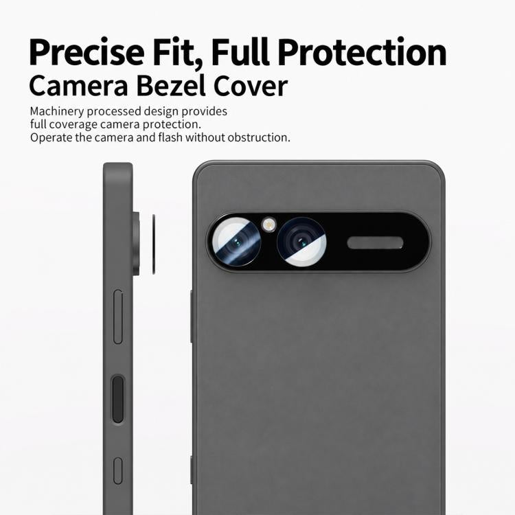 XDcase Frosted Armor Metal + Tempered Glass Camera Lens Film, For Sony Xperia 10 VIII, For Sony Xperia 10 VII