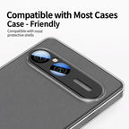 XDcase Frosted Armor Metal + Tempered Glass Camera Lens Film, For Sony Xperia 10 VIII, For Sony Xperia 10 VII