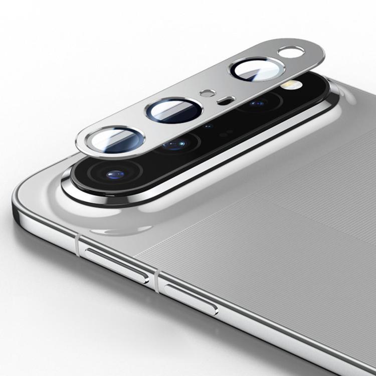 XDcase Frosted Armor Metal + Tempered Glass Camera Lens Film, For Huawei Pura X View