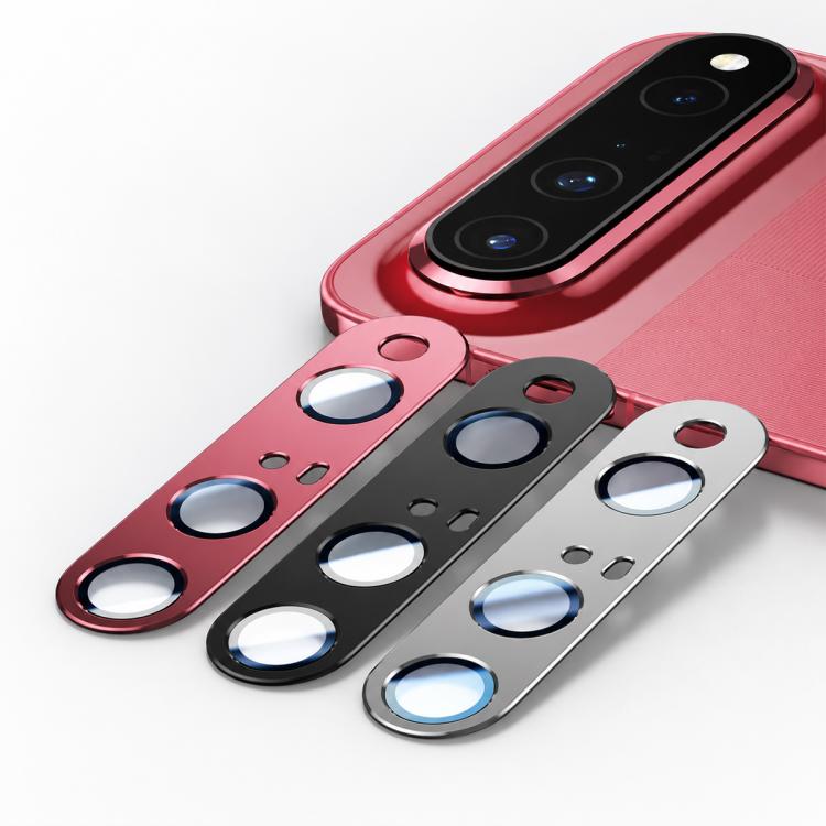 XDcase Frosted Armor Metal + Tempered Glass Camera Lens Film, For Huawei Pura X View
