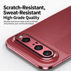 XDcase Frosted Armor Metal + Tempered Glass Camera Lens Film, For Huawei Pura X View