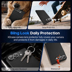 XDcase AF + AR Hawkeye Bling Camera Lens Protector, For iPhone Duo