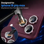 XDcase AF + AR Hawkeye Bling Camera Lens Protector, For iPhone 18 Pro, For iPhone 18 Pro Max
