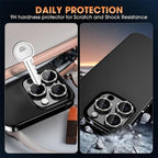 XDcase AF + AR Hawkeye Bling Camera Lens Protector, For iPhone 16 Pro Max, For iPhone 16 Pro