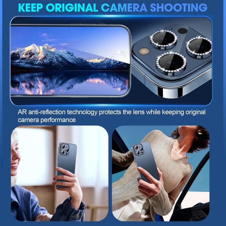 XDcase AF + AR Hawkeye Bling Camera Lens Protector, For iPhone 14 Pro, For iPhone 14 Pro Max