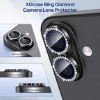 XDcase AF + AR Hawkeye Bling Camera Lens Protector, For iPhone 17