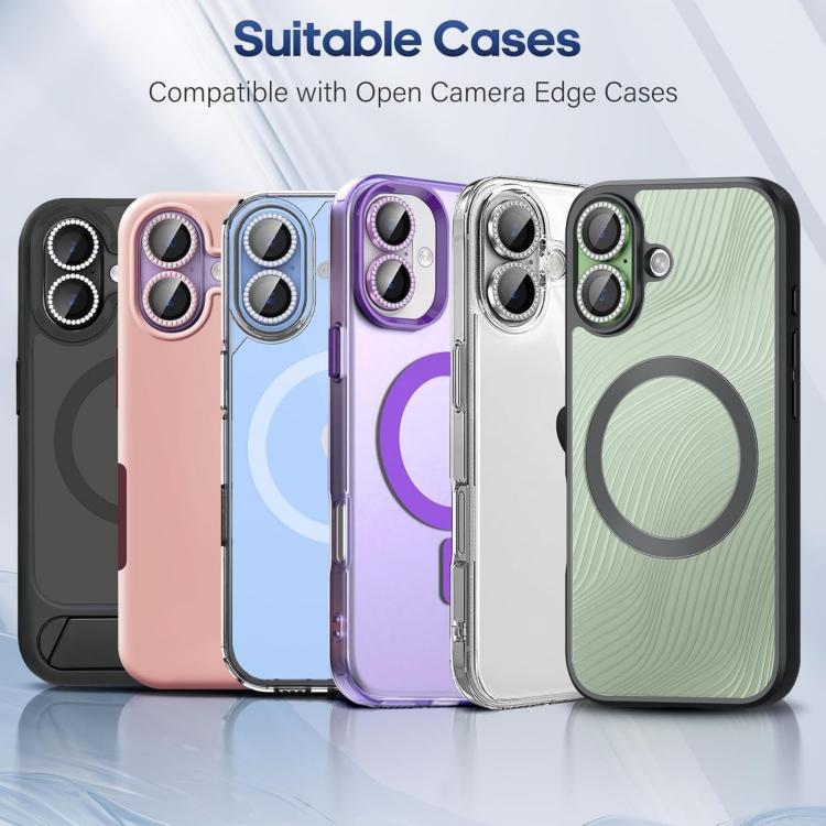 XDcase AF + AR Hawkeye Bling Camera Lens Protector, For iPhone 17