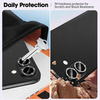 XDcase AF + AR Hawkeye Bling Camera Lens Protector, For iPhone 16 / 16 Plus