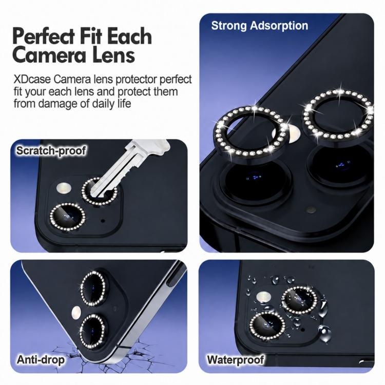 XDcase AF + AR Hawkeye Bling Camera Lens Protector, For iPhone 14 Plus, For iPhone 14