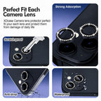 XDcase AF + AR Hawkeye Bling Camera Lens Protector, For iPhone 14 Plus, For iPhone 14
