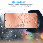 XDcase 2 PCS/Pack Silk-Printed Anti-Spy Tempered Glass Screen Protector Support Fingerprint Unlock, For OPPO Find X10 Pro Max
