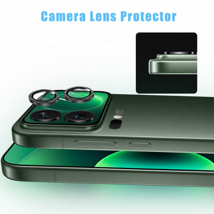 XDcase 2 PCS/Pack Silk-Printed Anti-Spy Tempered Glass Screen Protector Support Fingerprint Unlock, For Xiaomi 18 Pro Max 5G, For Xiaomi 18 Pro 5G