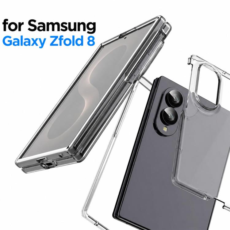 XDcase Scratch-proof Acrylic Split-Design Phone Case, For Galaxy Z Fold8 5G, For Galaxy Z Fold8 Ultra 5G, For Galaxy Z Flip8 5G, For Galaxy Z Fold7 5G, For Galaxy Z Flip7 5G, For Galaxy Z Flip6 / 5 5G