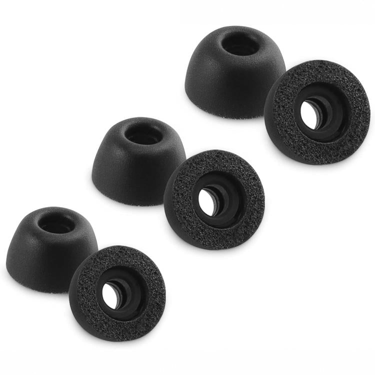 XDcase 3 Pairs Replacement Memory Foam Ear Tips Kit, S/M/L Size, Cleaning Brush Color Random, For Bowers & Wilkins Pi8 / Pi7 S2