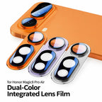XDcase Dual-color Stepped Integrated Metal + Tempered Glass Lens Protector, For Honor Magic8 Pro Air 5G