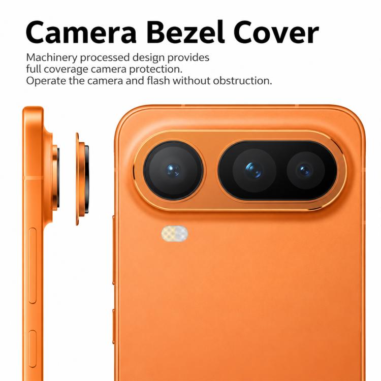 XDcase Dual-color Stepped Integrated Metal + Tempered Glass Lens Protector, For Honor Magic8 Pro Air 5G