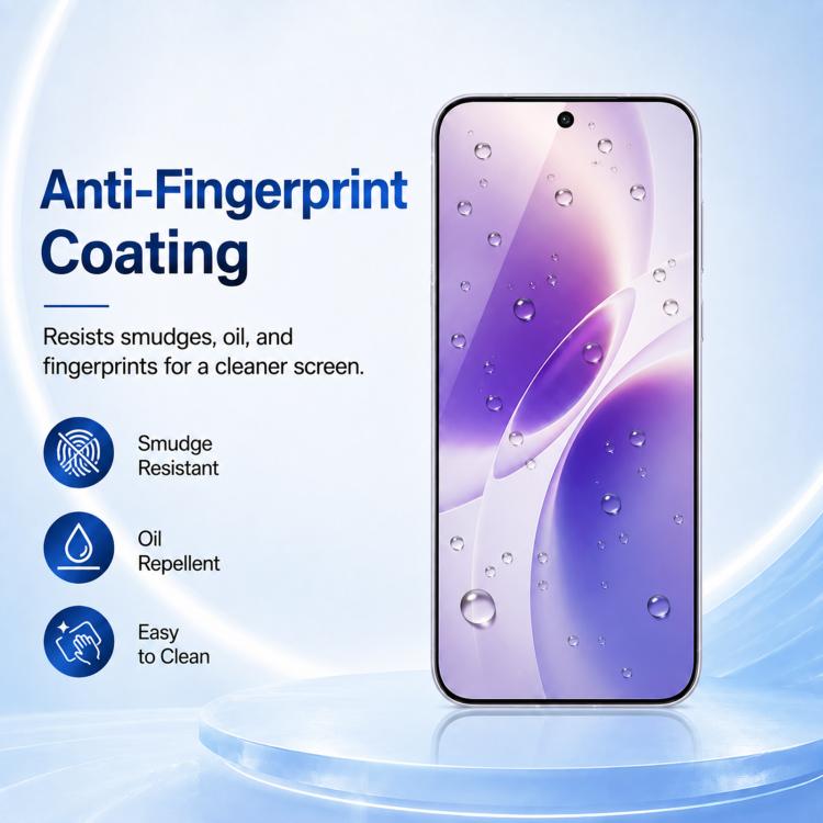 XDcase 2 PCS/Pack Silk-Printed HD Tempered Glass Film, For vivo V80 5G, For vivo V80 Lite 5G Global