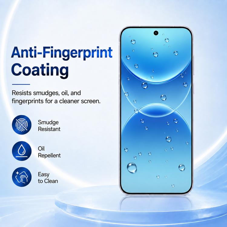 XDcase 2 PCS/Pack Silk-Printed HD Tempered Glass Film, For OPPO A7 Pro 5G, For OPPO A7 Pro Max 5G