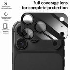 XDcase 2 PCS/Pack Integrated Translucent Frosted Acrylic Camera Lens Protector, For iPhone 18 Pro, For iPhone 18 Pro Max