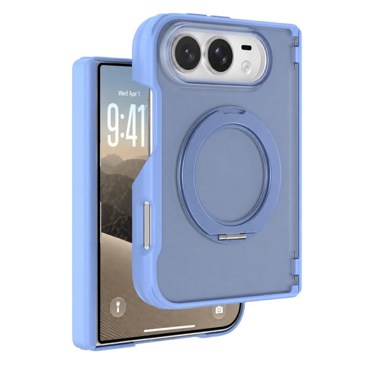 XDcase Frosted Rotating Holder Magnetic Phone Case with Hinge Guard, For iPhone Duo