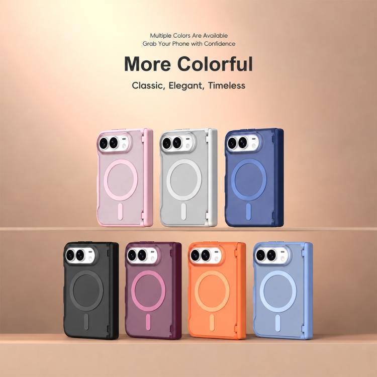 XDcase Frosted Magnetic Phone Case with Hinge Guard, For iPhone Duo