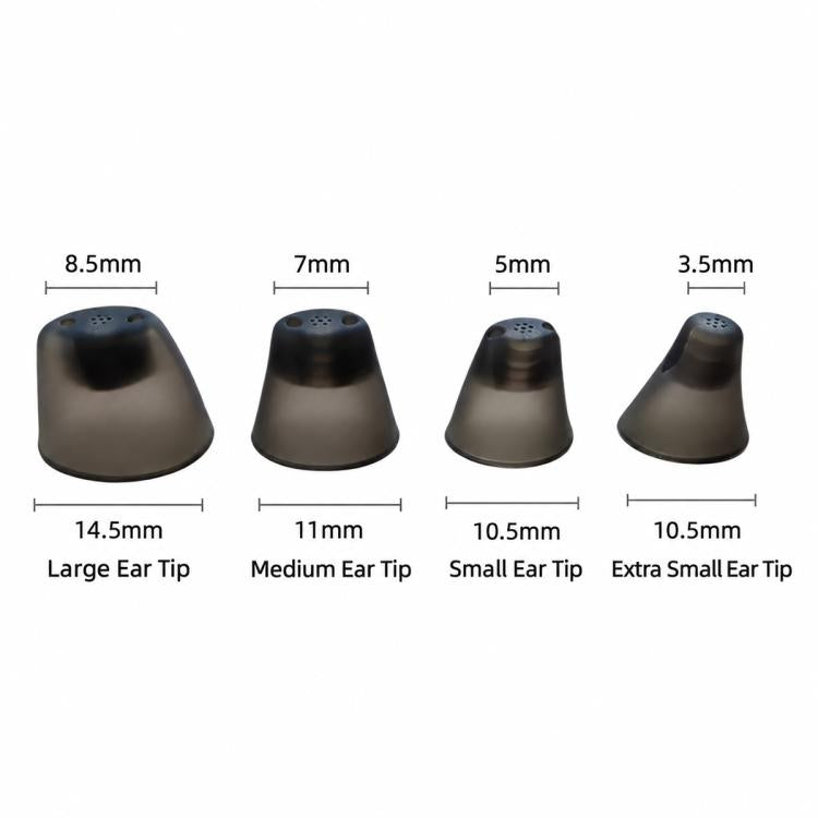 XDcase 10 PCS/Pack Silicone Vented Hearing Aid Sleeves Kit Compatible with Signia 3.0 Receivers, XS, S, M, L
