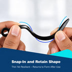 XDcase 6 PCS/Pack Universal Clip-on Bluetooth Headset Ear Hook Replacement, Cleaning Brush Color Random