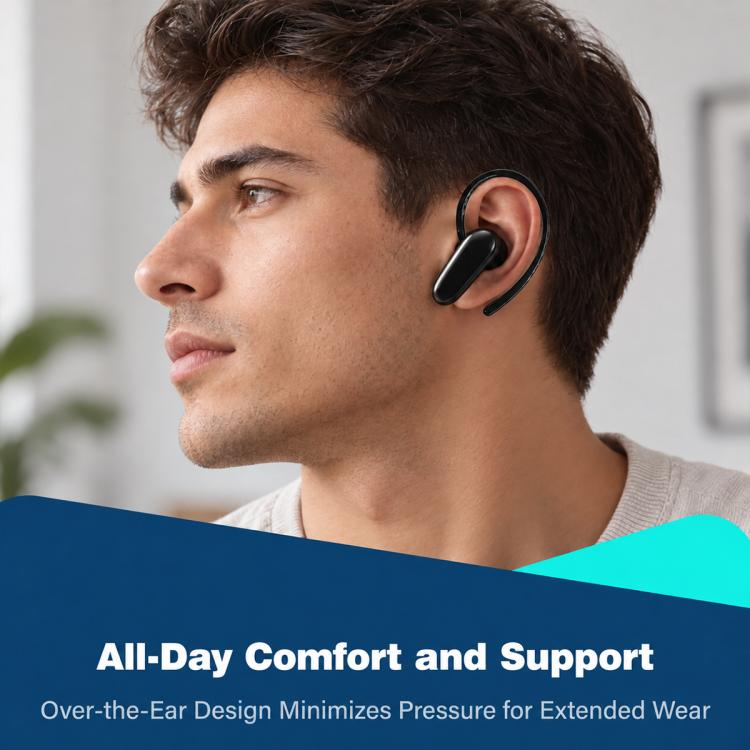 XDcase 6 PCS/Pack Universal Clip-on Bluetooth Headset Ear Hook Replacement, Cleaning Brush Color Random