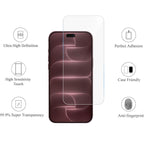 XDcase 5 PCS/Pack High Alumina Tempered Glass Screen Protector, For iPhone Duo Outer Screen, For iPhone 18 Pro / 17 Pro, For iPhone 18 Pro Max/17Pro Max, For iPhone 17e/16e/14/13/13 Pro, For iPhone 17 / 16 Pro, For iPhone Air, For iPhone 16 Pro Max    ...